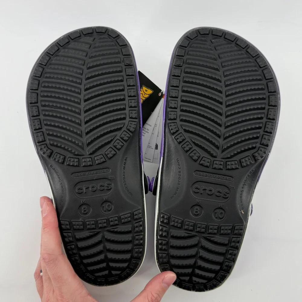 Crocs Dragon Ball Z Frieza Classic Clog Men 8/Women 10 M8/W10 Jibbitz Comfy NWT
